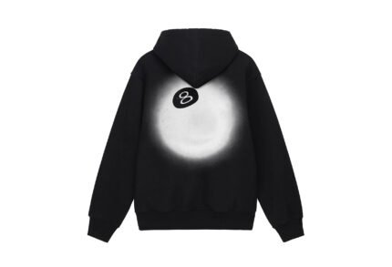 8 Ball Fade Black Hoodie