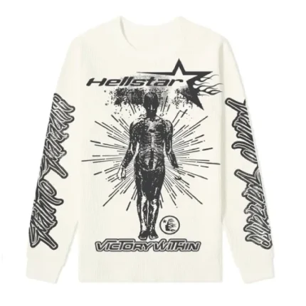 Hellstar-Victory-Thermal-Long-Sleeve-White-Men-Women