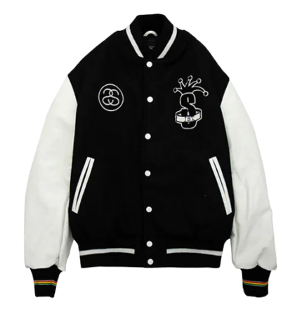 International Stussy Tribe Varsity Jacket