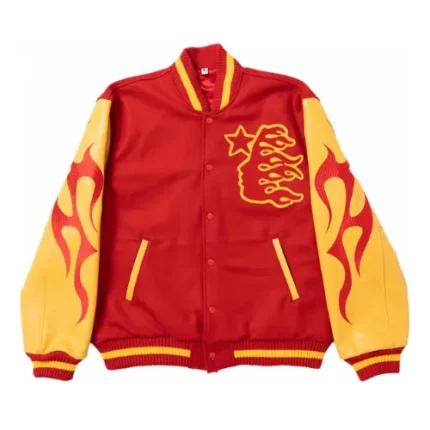 Shop Premium Quality Hellstar Records Werewolf Letterman Jacket at a sale price. Order Now Before Stock Runs Out. Big Discount.