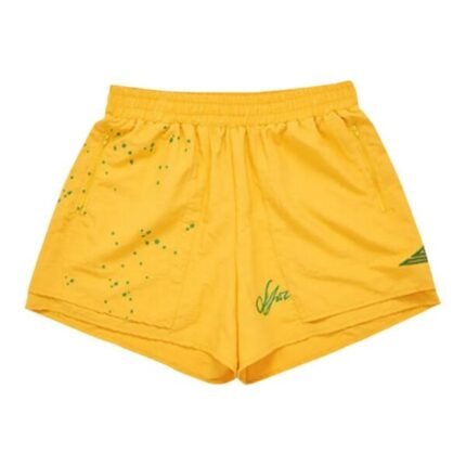 Yellow Sp5der Double layer Short